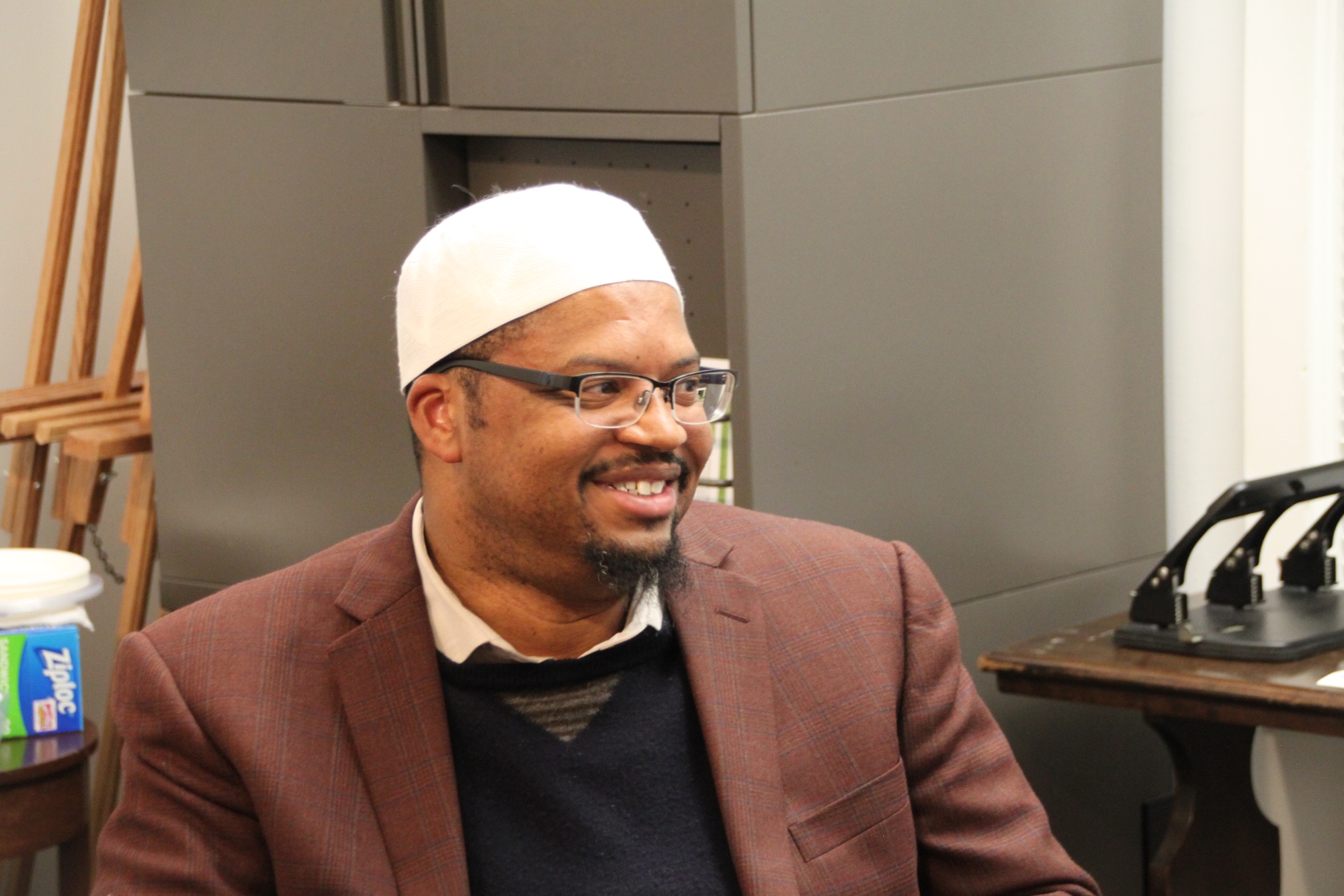 Khalil Abdur-Rashid serves as the first full-time Muslim chaplain at Harvard University.