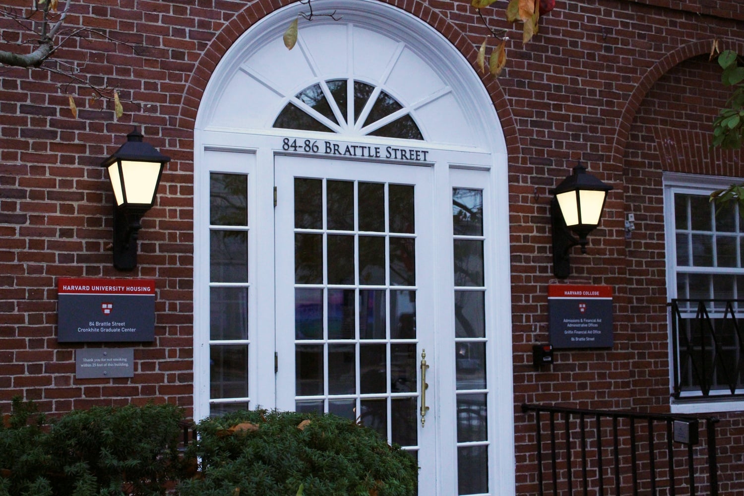 Harvard's Office of Admissions and Financial Aid.