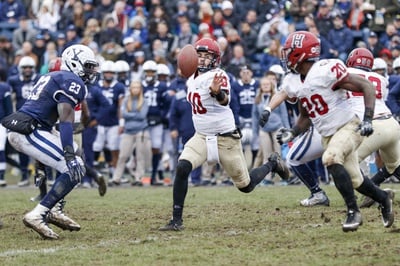 Cover image for Yale Smothers Football, 24-3, for First Outright Title in 37 Years