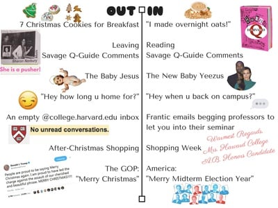 Cover image for In, Out: December and January