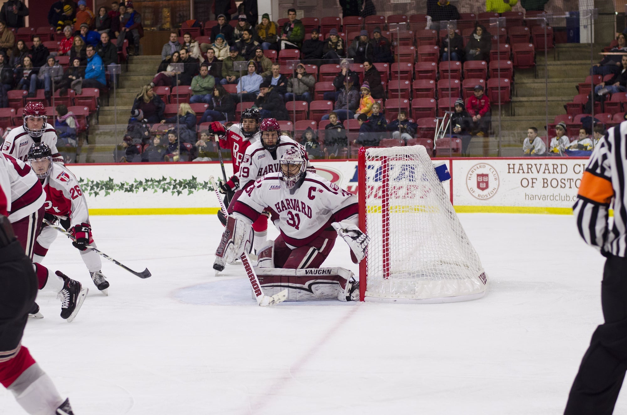 Tri-captain Merrick Madsen put forth a stingy night between the pipes on Friday, holding RPI goal-less and earning his 10th career clean sheet.