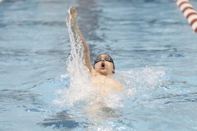 Cover image for Men's Swimming and Diving Closes Out Undefeated Regular Season