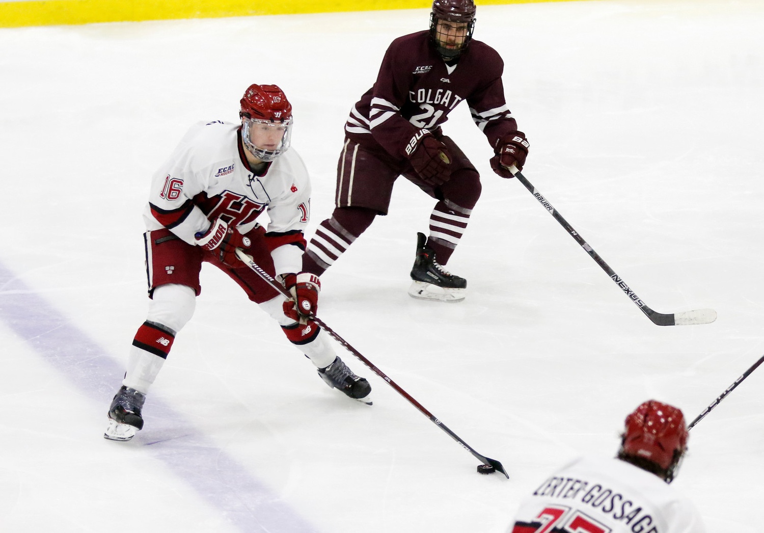 Harvard junior forward Ryan Donato was held scoreless in back-to-back games for the first time all season.