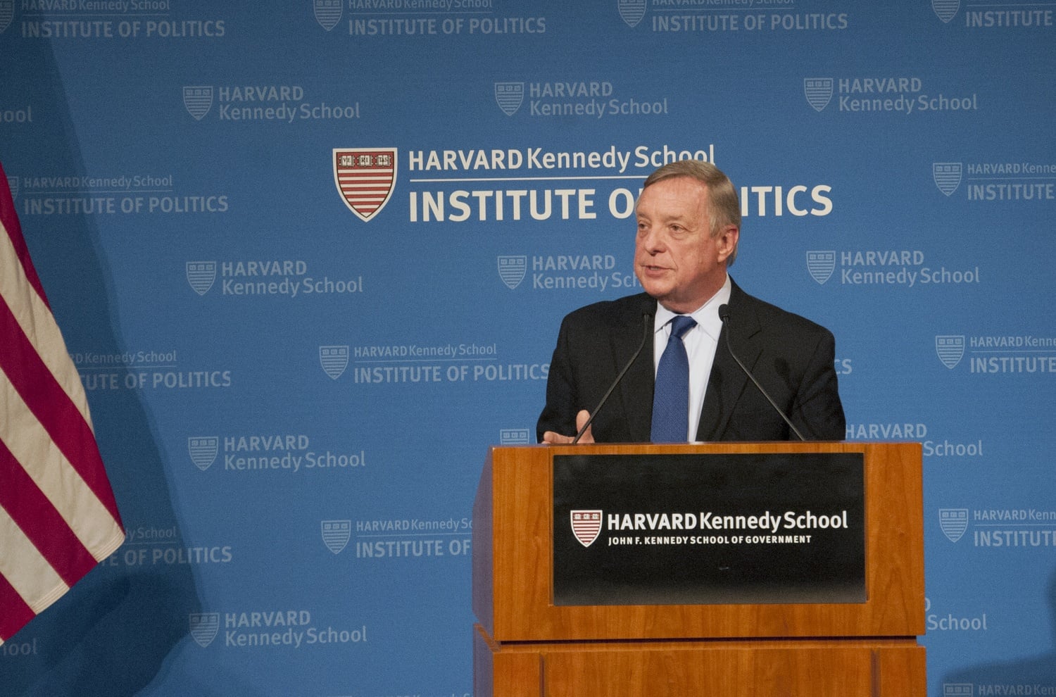 Durbin Speech Met With Protest at Kennedy School | News | The Harvard ...