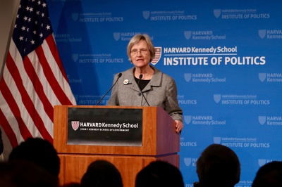 Cover image for Faust Opposes Admissions Lawsuit in Letter to Harvard Community