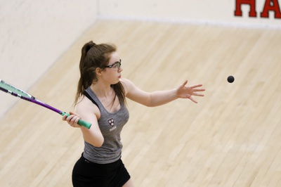 Cover image for Women's Squash defeats Yale and Brown to Claim Ivy League Title