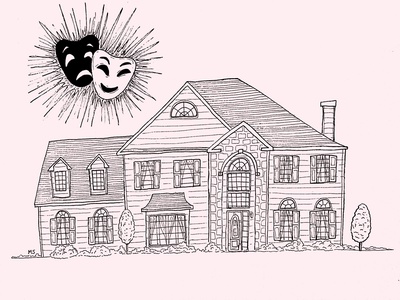 Cover image for contemporary love suburbia house