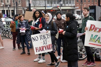 Cover image for Students, Workers Protest Termination of Former Univ. Employee