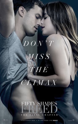 Cover image for 'Fifty Shades Freed,' directed by James Foley. 