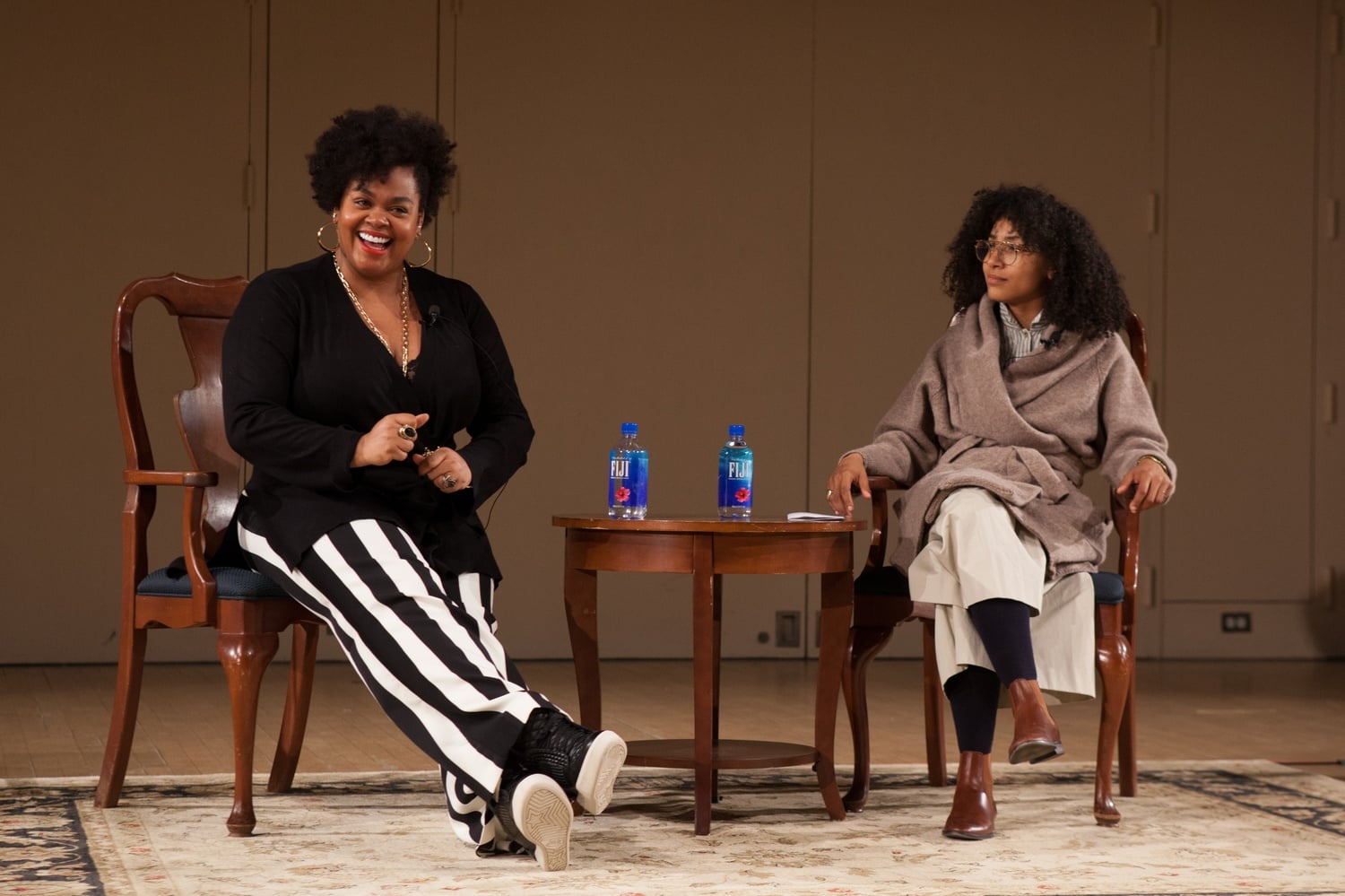 Harvard students perform at the Jill Scott Masterclass, the second event of Kuumba's Black Arts Festival: Coming of Age.