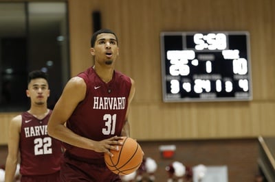 Cover image for Men's Basketball Fights Back to Beat Princeton in Overtime