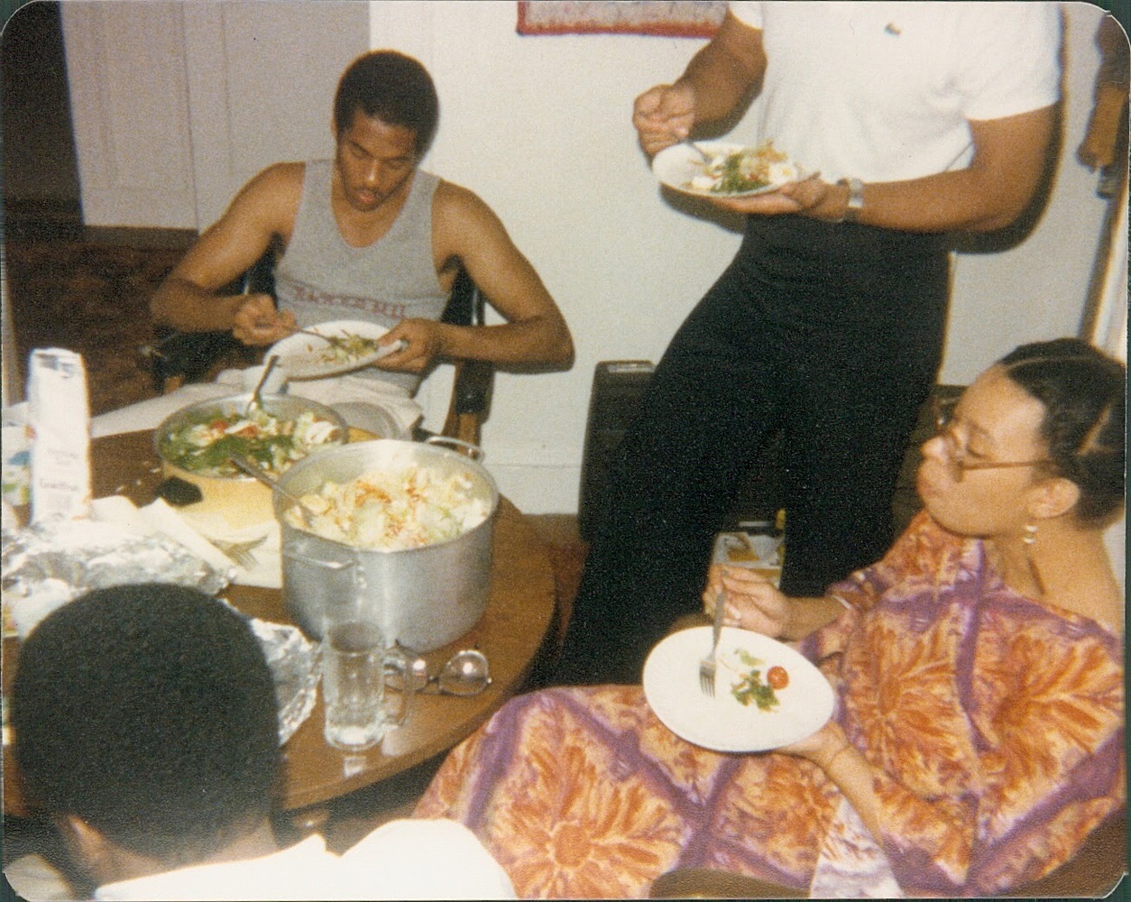 Students preparing for Malcolm X weekend in the late 1970s.