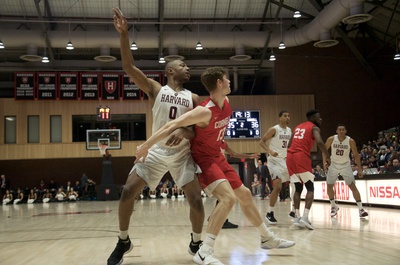 Cover image for Men's Basketball To Play for Ivy Regular Season Title Saturday After Topping Cornell