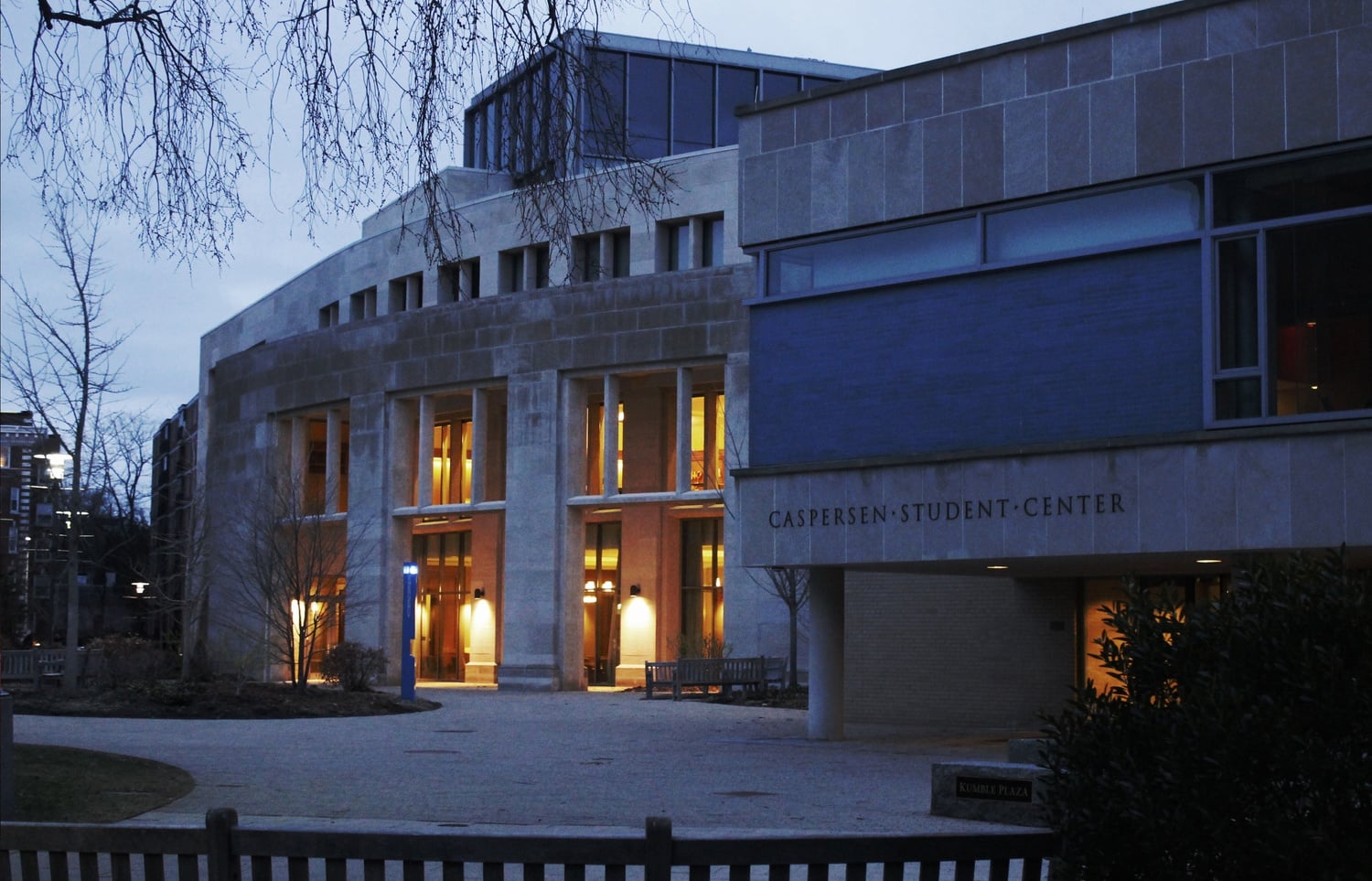 A student center at Harvard Law School.