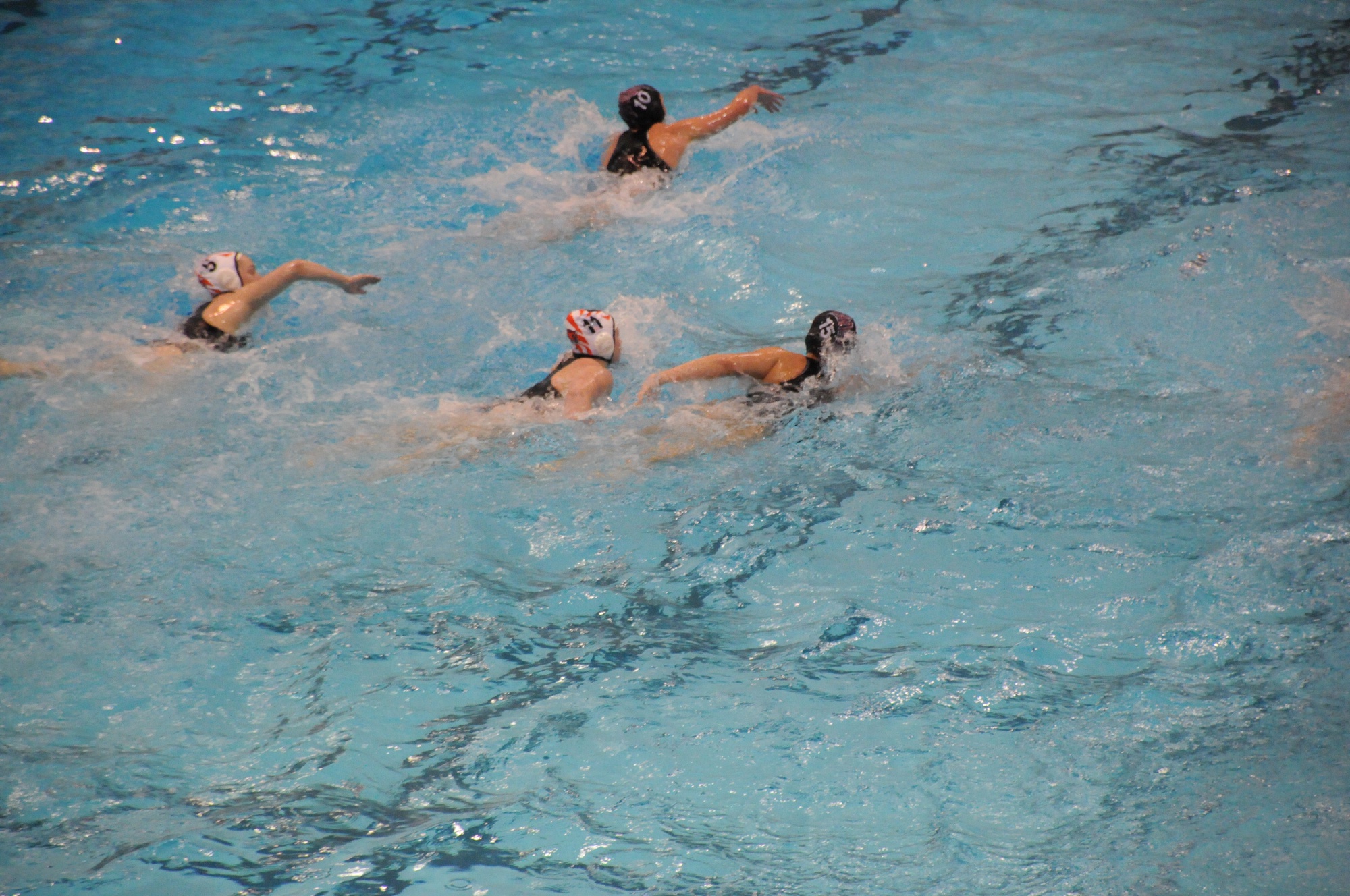 Water polo won three of four matches at home this weekend.