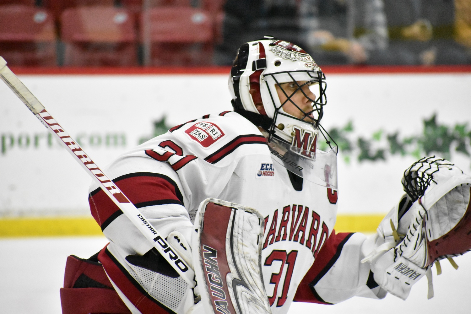 Tri-captain net-minder Merrick Madsen looked himself again in Game 2, finishing the game with a .955 save percentage that more closely resembles his stellar regular season play against Dartmouth.