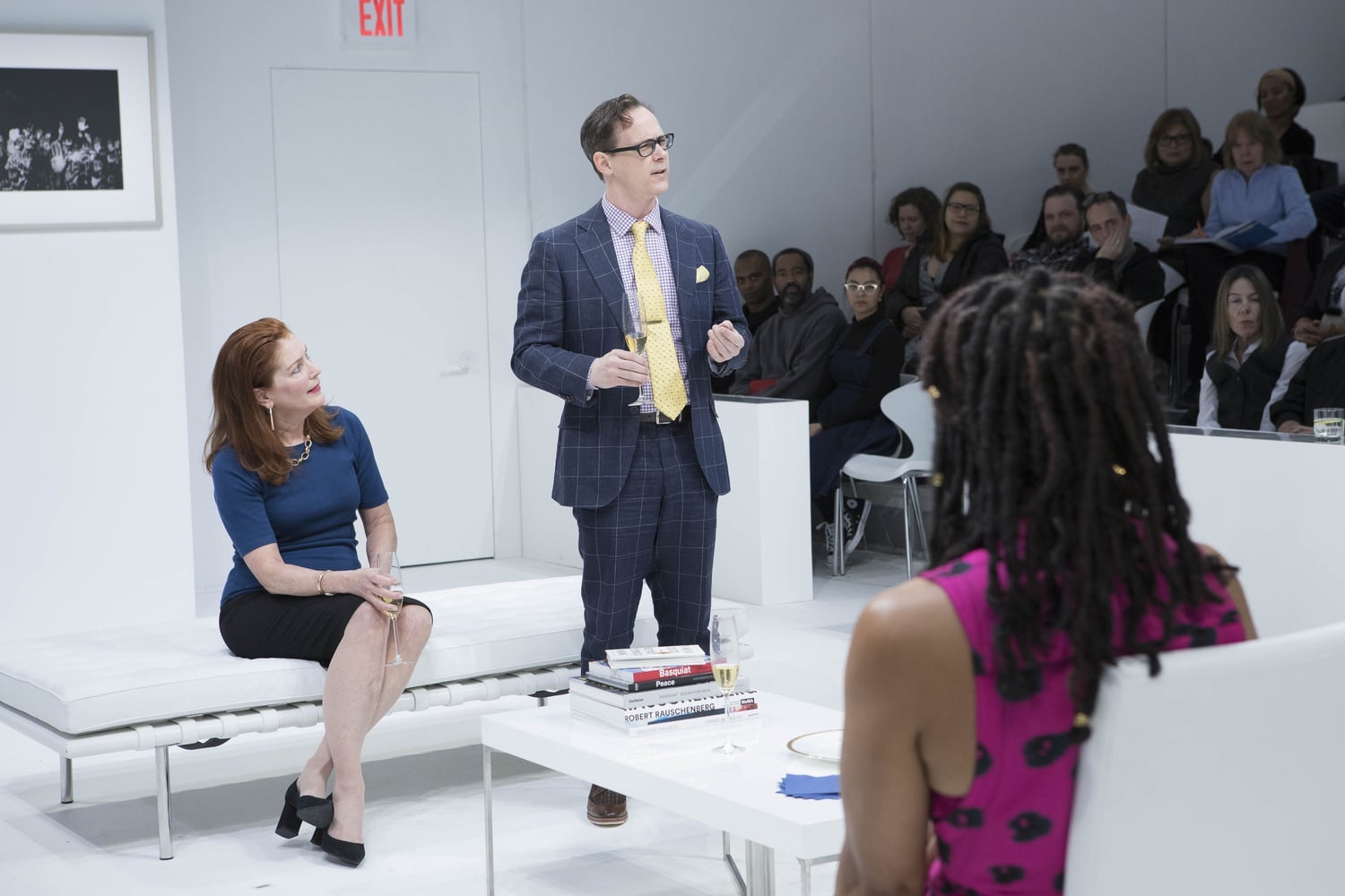 Patricia Kalember, Jim Poulos, and Karen Pittman in "The White Card."