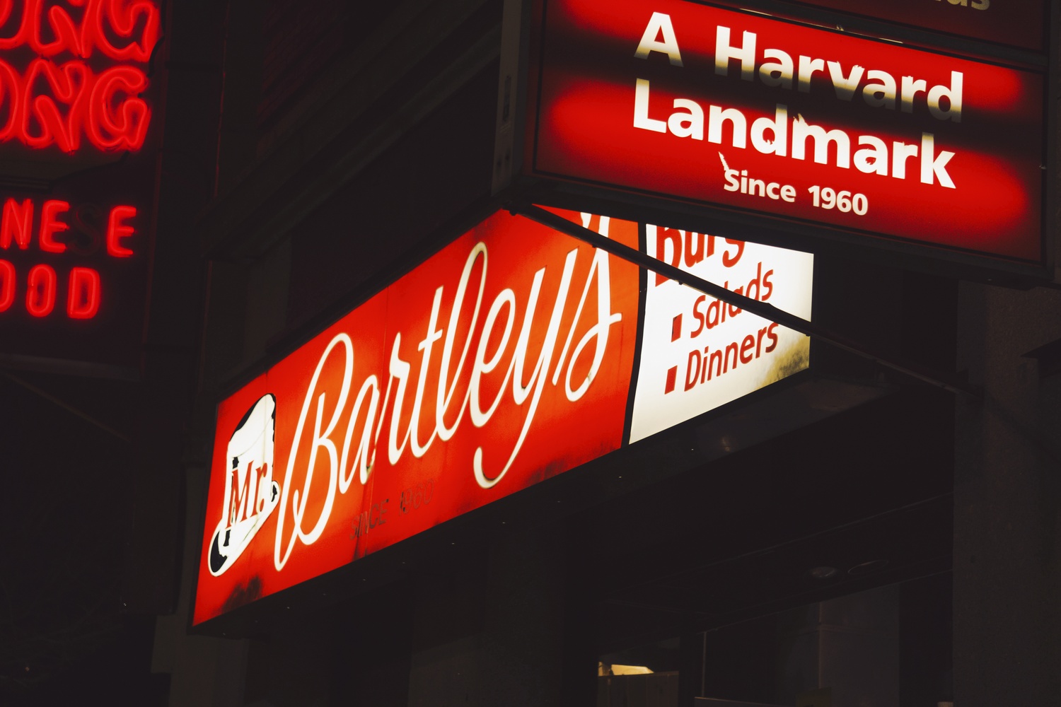 Located at 1246 Massachusetts Ave, Mr. Bartley's Burgers is well liked for its burgers and fries. 