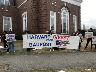 Cover image for  Klarman Appearance at Business School Draws Protest