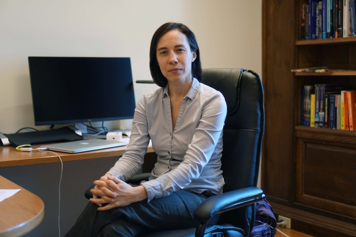 Cora Dvorkin, the recipient of the 2018 Harvard Scientist of the Year award.