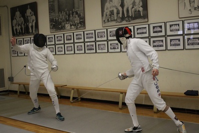 Cover image for Fencing Claims Fifth in NCAA Championships