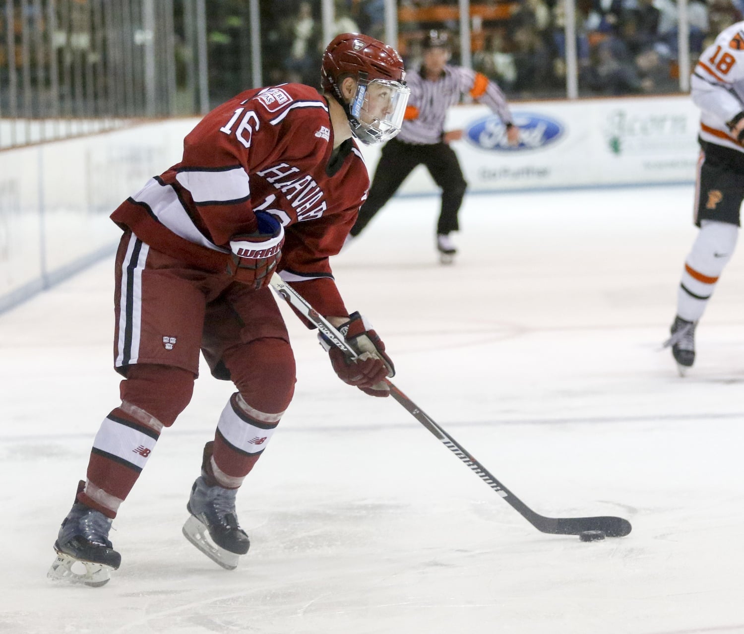 Donato rode a 14-game point streak from the season opener on Oct. 29 to Jan. 6 through one of the Crimson's longest road stretches.