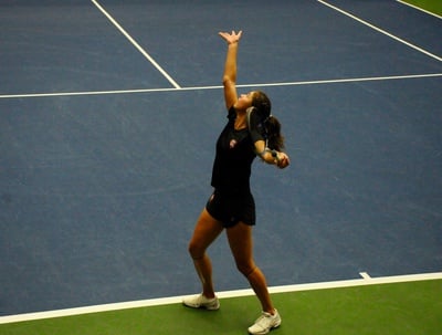 Cover image for Women's Tennis Sweeps Weekend To Remain Undefeated In Conference Play