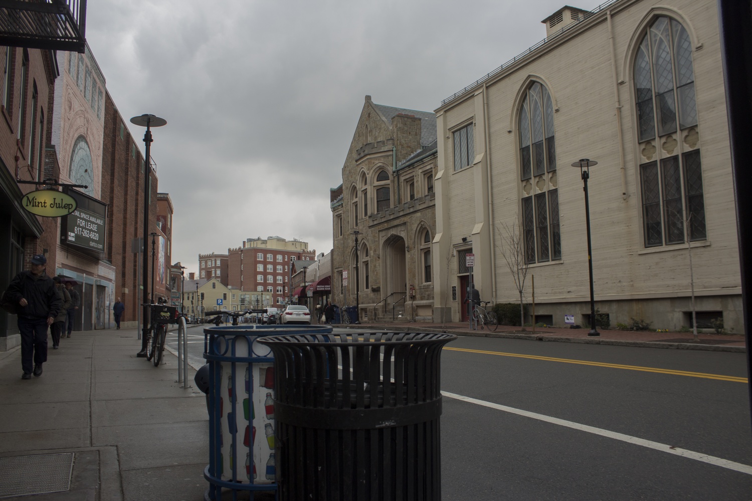 A box of severed animal heads was found on Church Street, near Harvard Yard, on March 31.