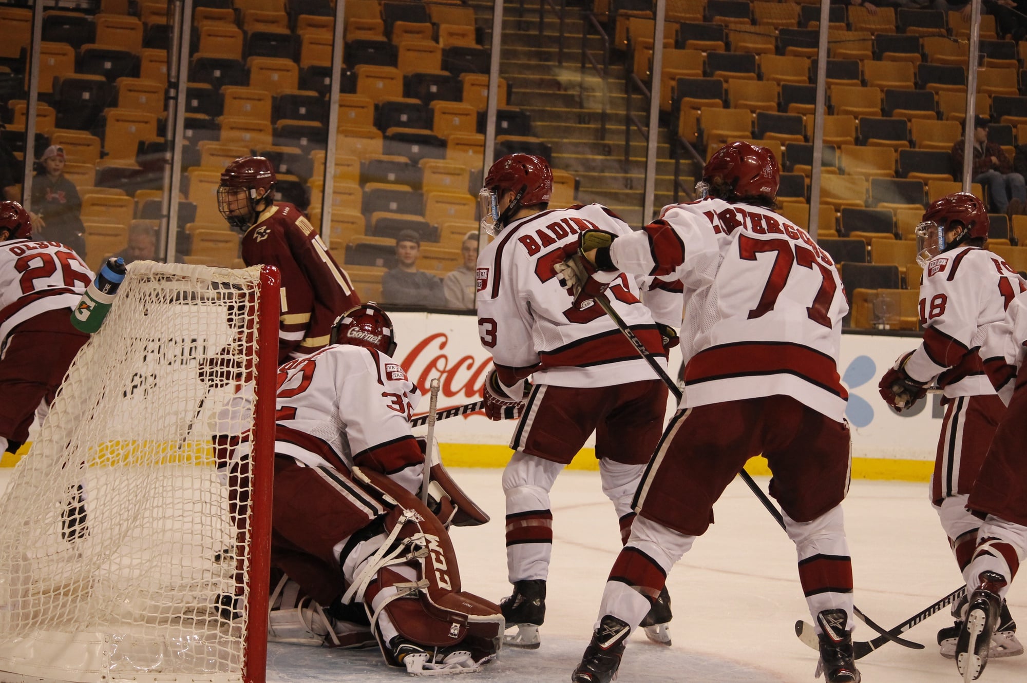 Debuting under bright lights, Gornet stymied the Eagles for a good stretch of play—until a few too many penalties and a determined Logan Hutsko took over.
