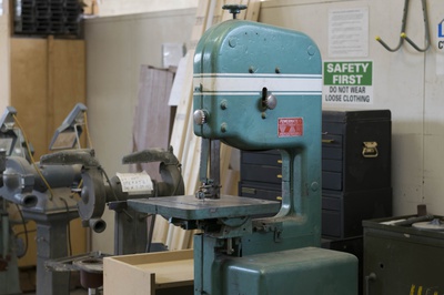 Cover image for Band Saw in the Carpenter Center