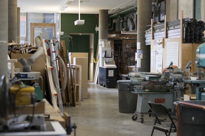 Cover image for Carpenter Center Wood Shop