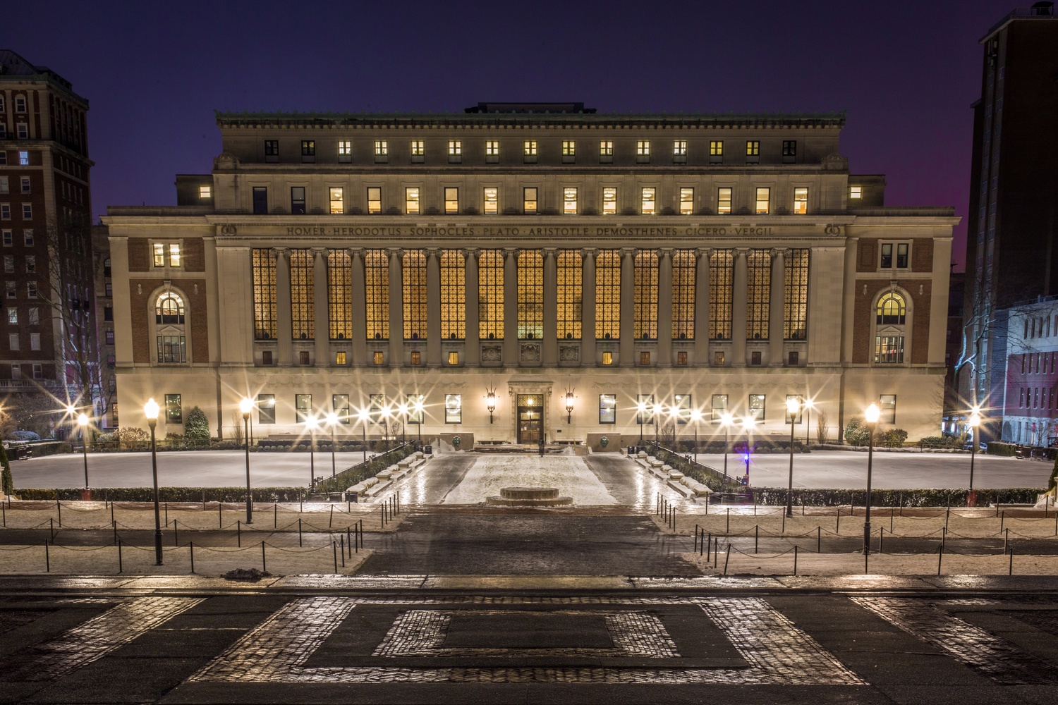 Columbia University is located in Morningside Heights in New York City.