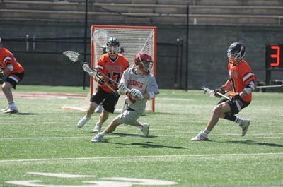 Cover image for Men's Lacrosse Falls Short in Comeback Attempt
