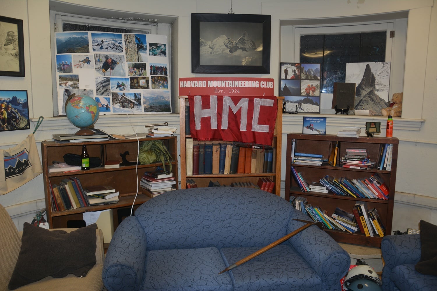 The Adams House offices of the Harvard Mountaineering Club, pictured in April 2018. The club is slated to lose its offices given the impending renovation of Adams.