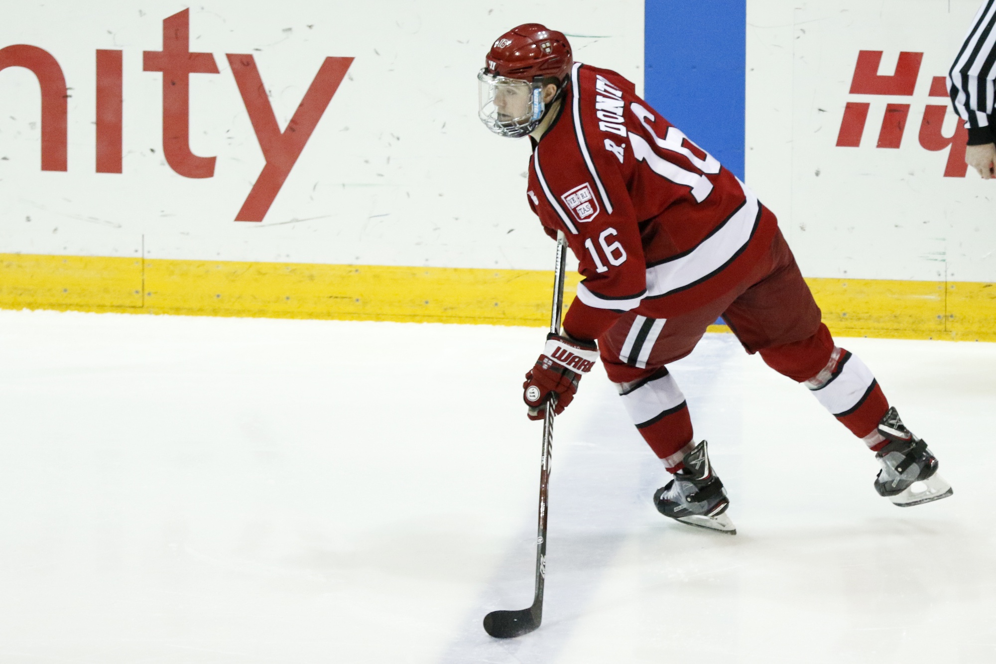 Donato's 14-game point streak to open the season, not to mention his NCAA-best 0.90 goals per game, were signs of his unique scoring ability.
