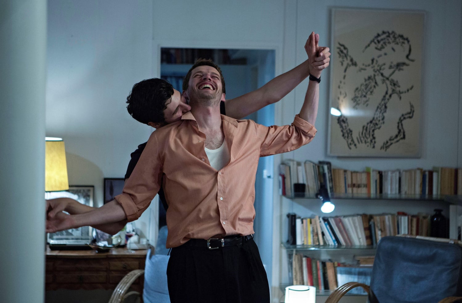Vincent Lacoste and Pierre Deladonchamps star in "Plaire, Aimer, et Courir Vite" ("Sorry Angel"), directed by Christophe Honoré, which premiered at Cannes Film Festival in 2018. 