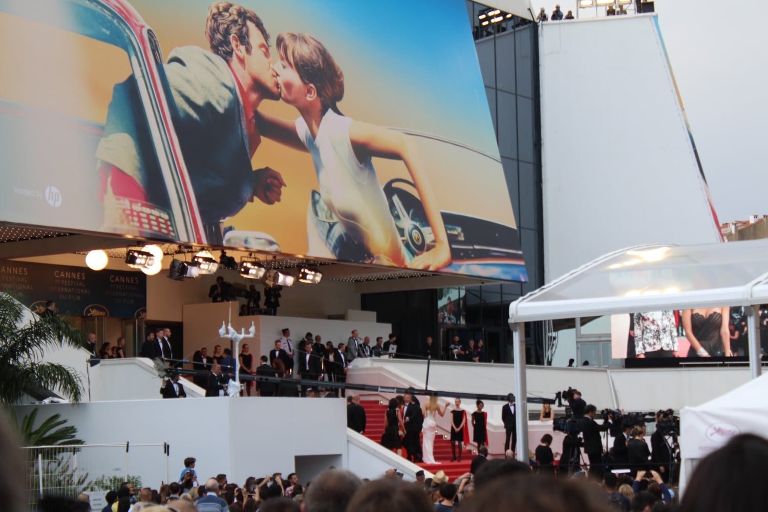 The Palais des Festivals, where daily screenings of Competition and Un Certain Regard films are held. 