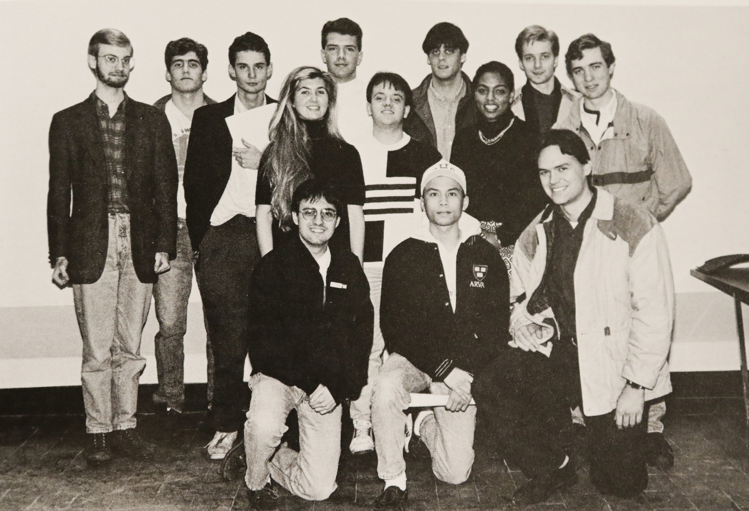 The Harvard Republican Club is pictured in the 1992-3 Harvard Yearbook. 