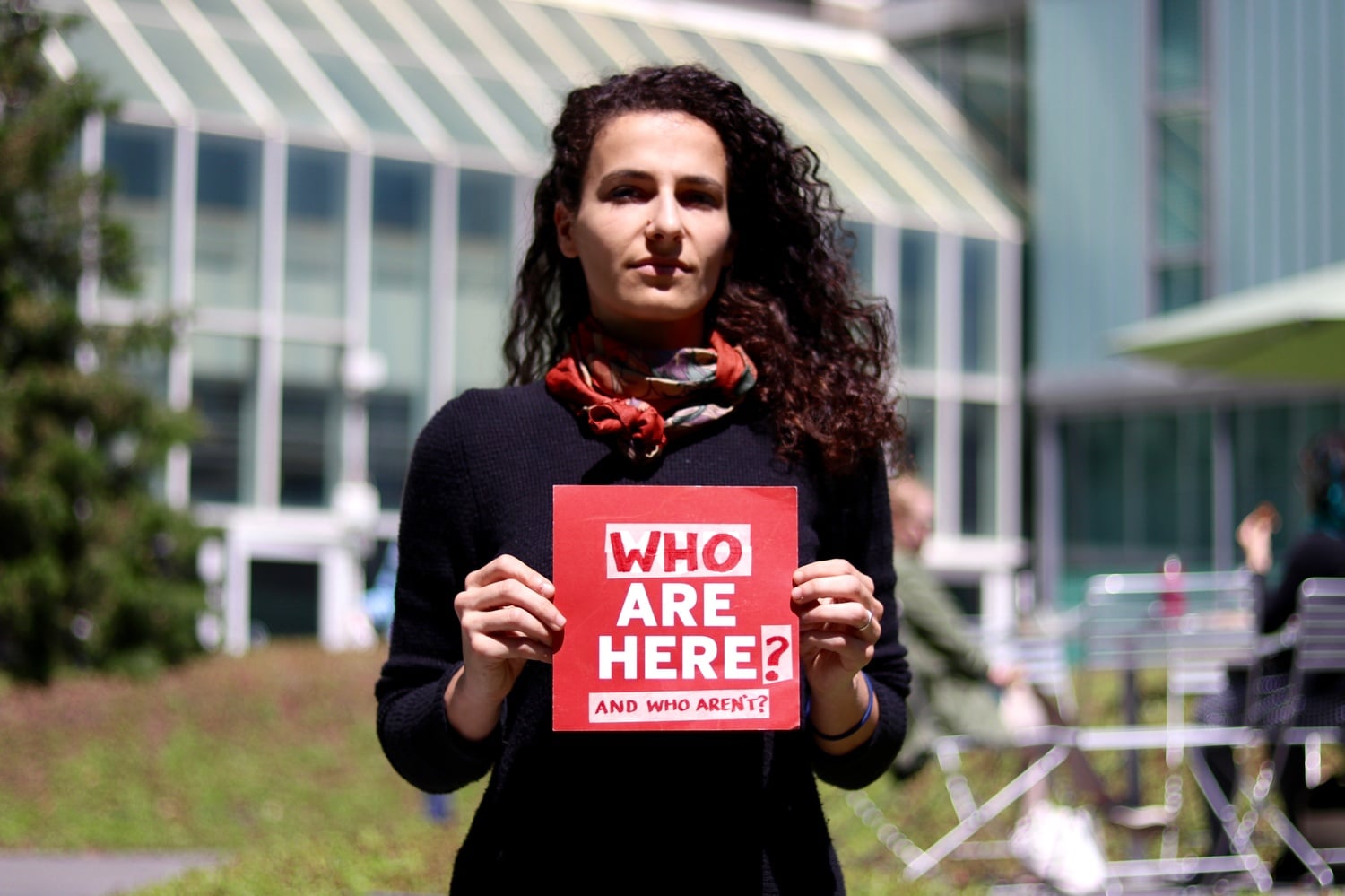 Rosi Greenberg, a student at the Harvard Kennedy School, is involved with diversity and inclusion work. 