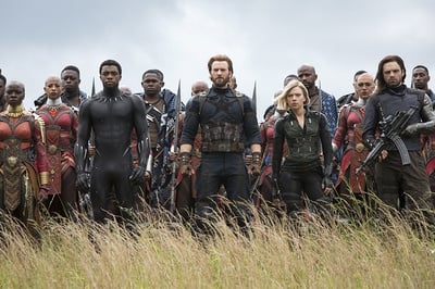 Cover image for 'Avengers: Infinity War' still