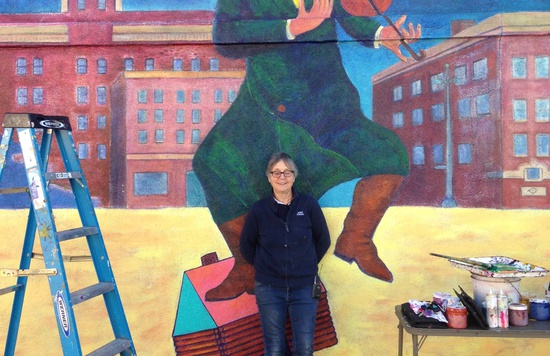 Chagall Returns to Venice Beach 