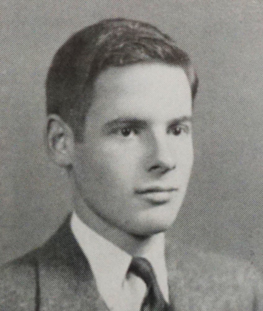 Harvey C. Mansfield Jr. '53, who has worked at Harvard for over 50 years, poses outside of his home. 