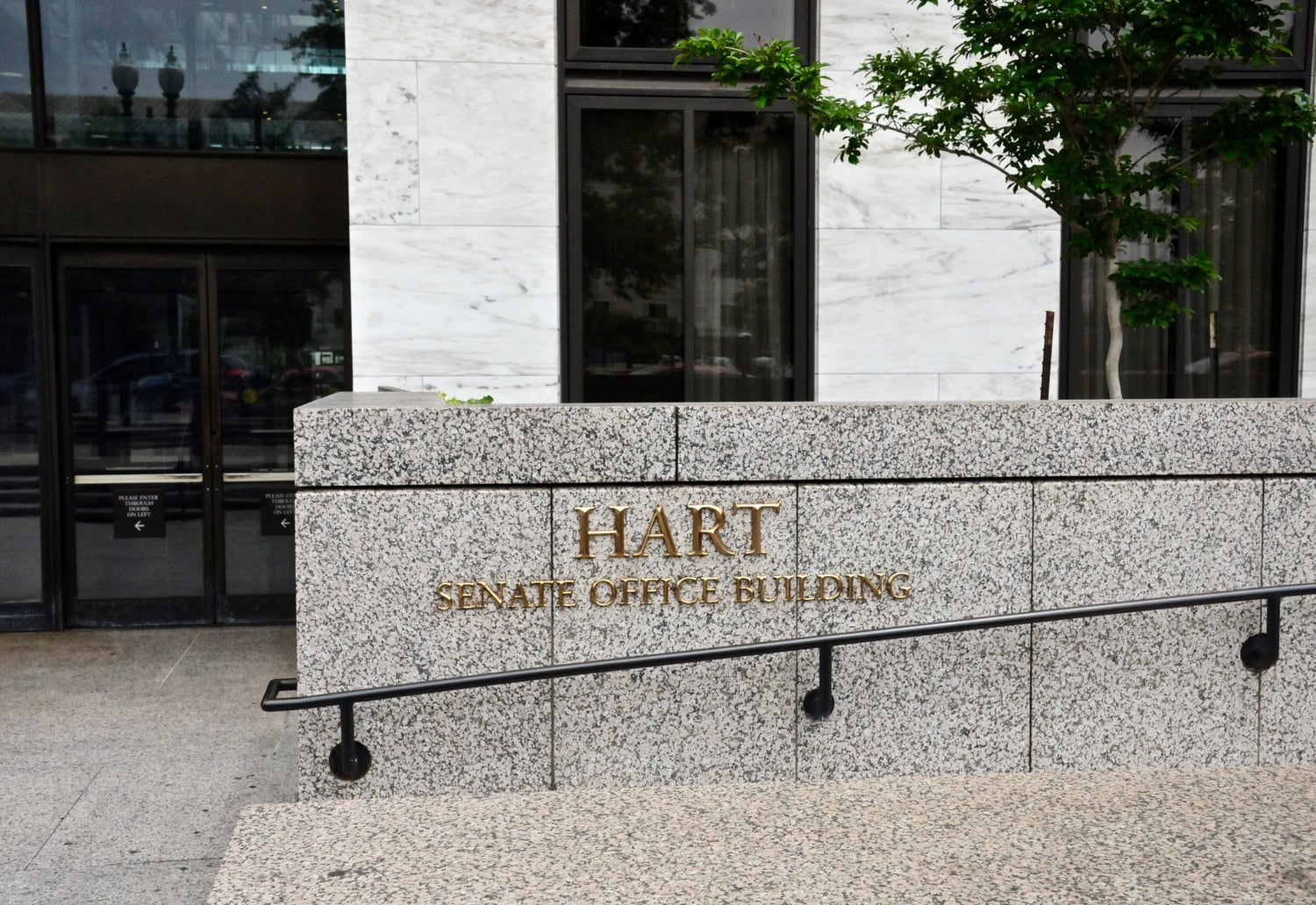 The Hart building on Capitol Hill.