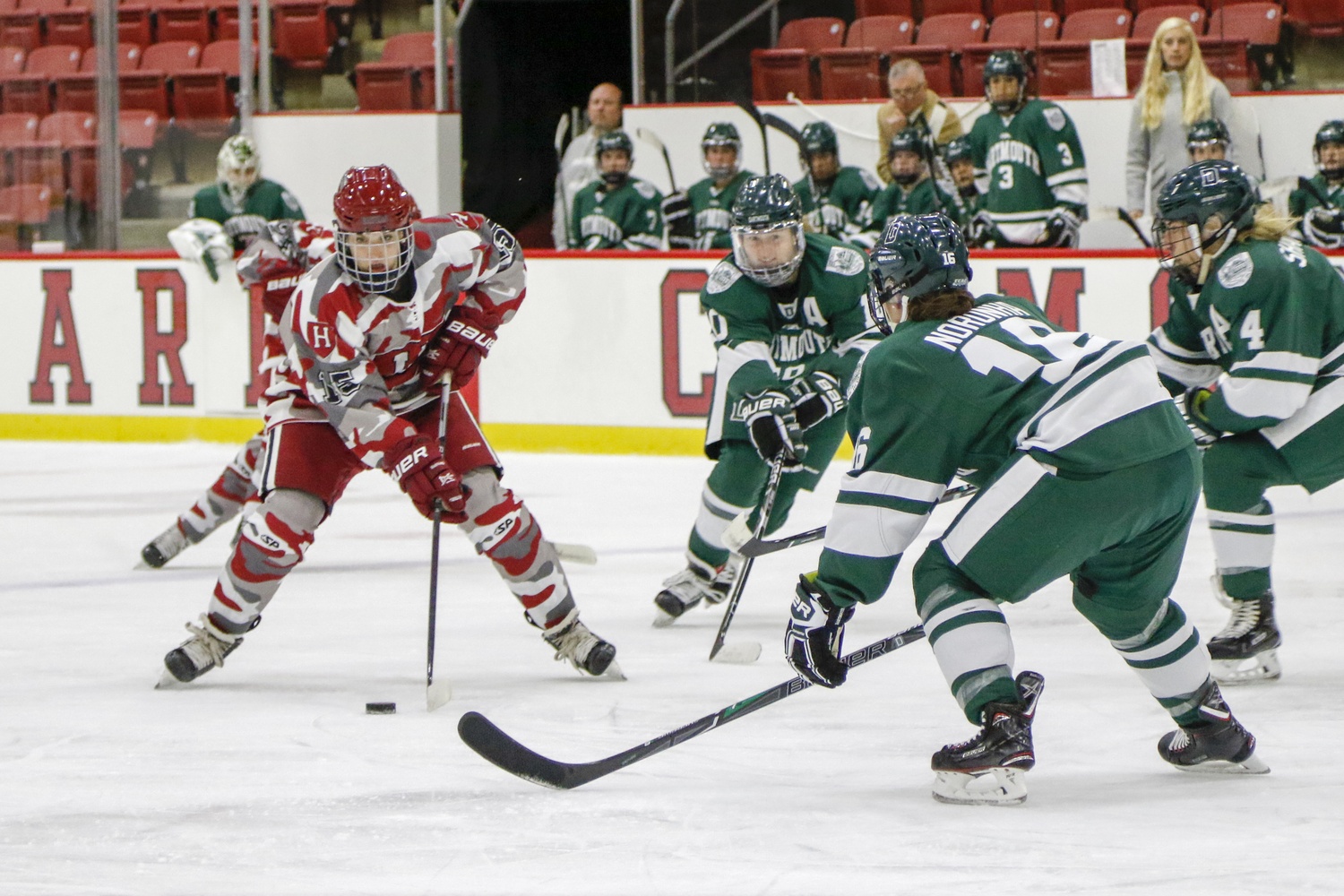 Gilmore, a six-year varsity player for Nobles and Greenough, put 35 goals into the net for the Crimson this season. 