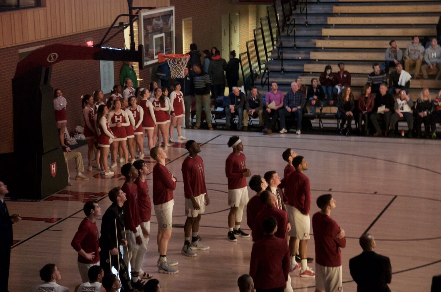 Among the new media elements that the new scoreboard brings is a pregame video of the Crimson.