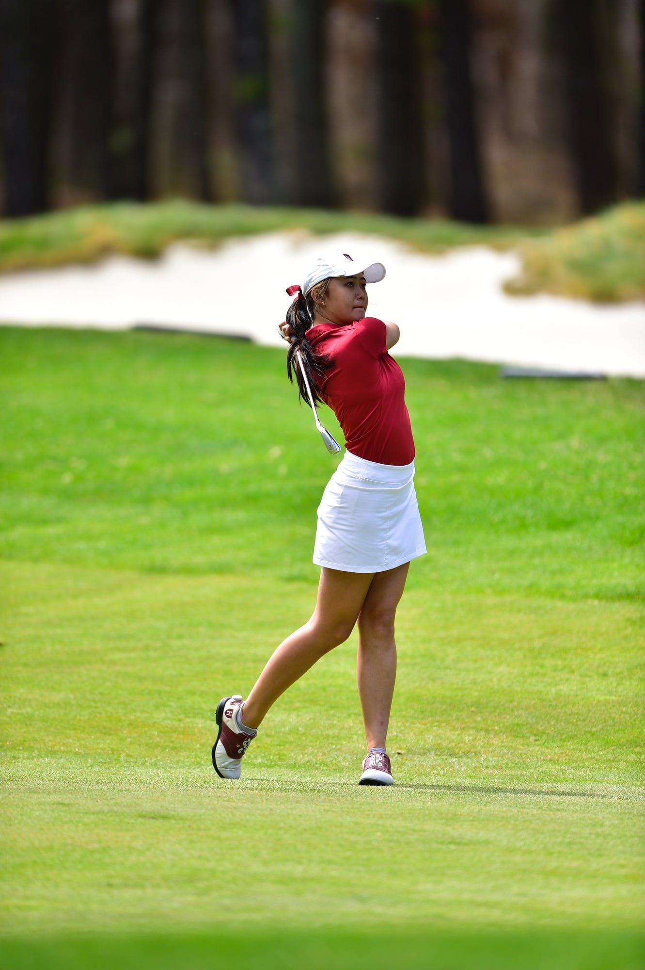 Junior Michelle Xie finished four strokes ahead of the next competitor to become the Ivy League Individual Champion.