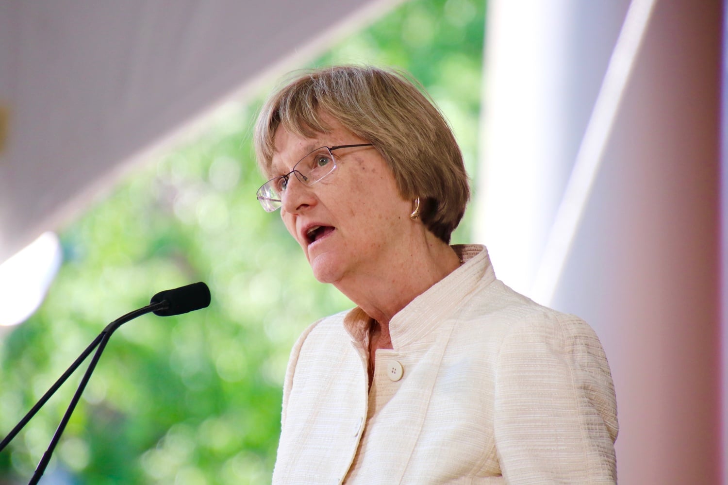 University President Drew G. Faust