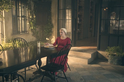 Cover image for “The Handmaid’s Tale”: “First Blood”