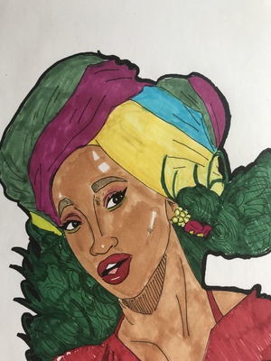 Cover image for The Tenderness of Cardi B