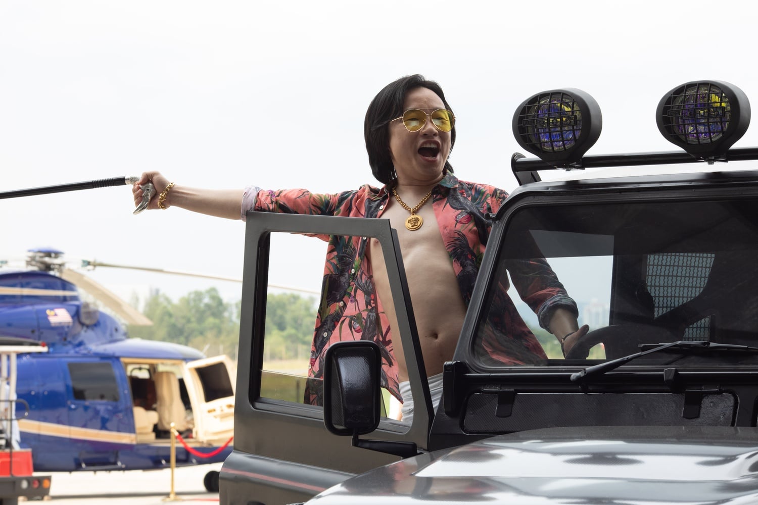 JIMMY O. YANG as Bernard in Warner Bros. Pictures' and SK Global Entertainment's and Starlight Culture's contemporary romantic comedy "CRAZY RICH ASIANS," a Warner Bros. Pictures release.